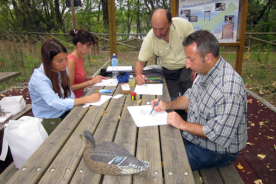 Workshop disegno naturalistico Arnovecchio.